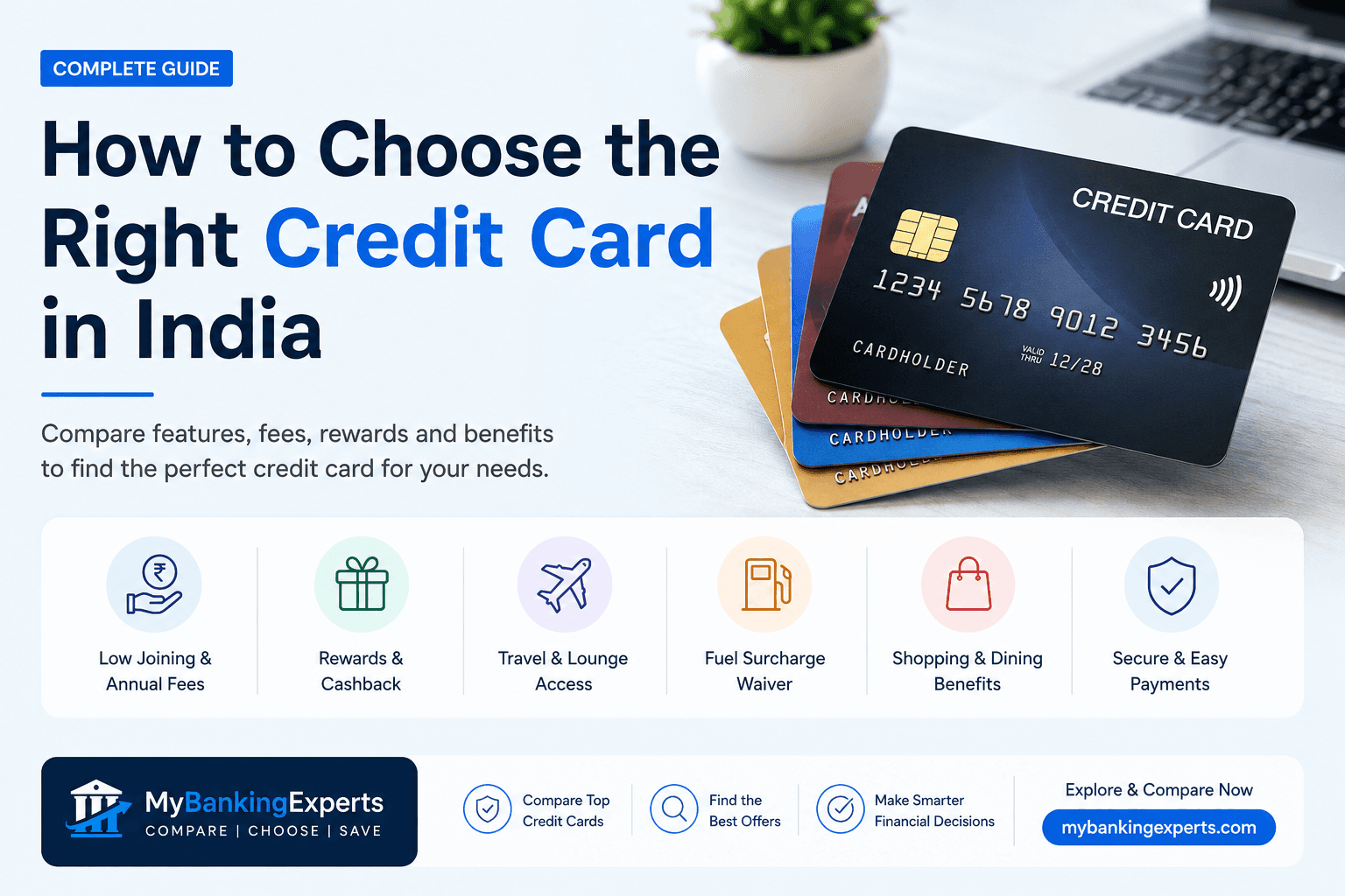 How to Choose the Right Credit Card in India: A Complete Guide